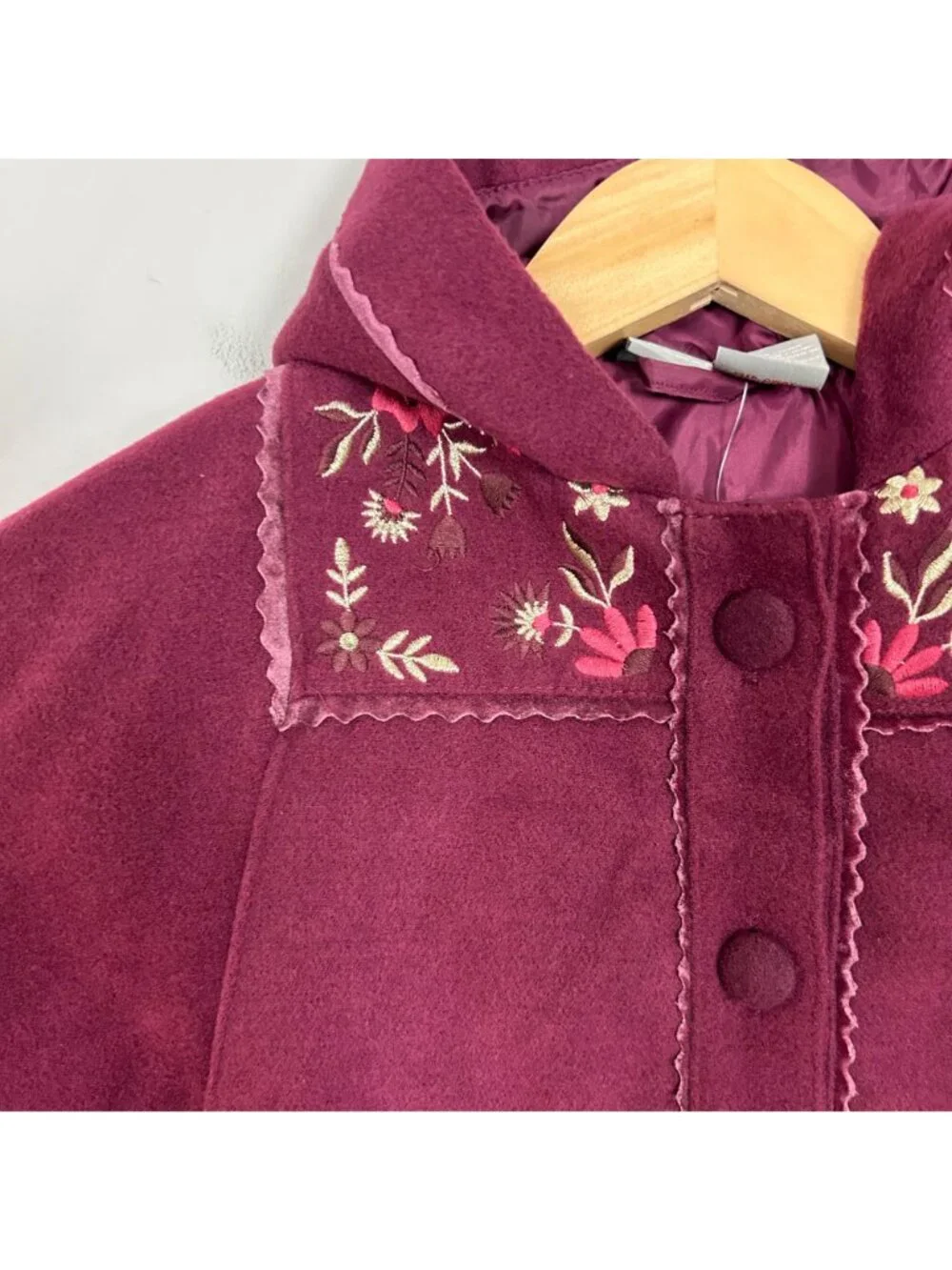 Tahari button front
